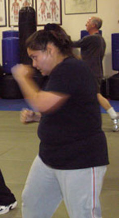 WAMA cardio kickboxing 2008 kickoff class